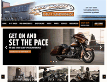 Tablet Screenshot of hotrodhd.com